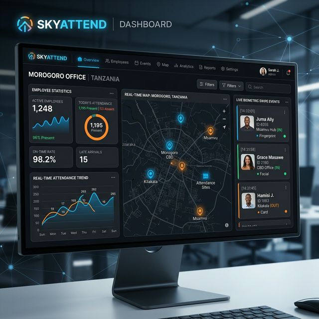 SKYATTEND Dashboard